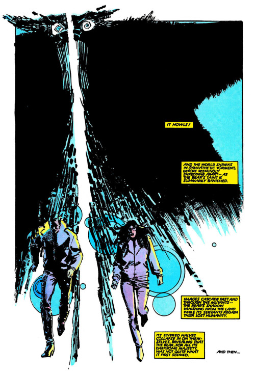 brianmichaelbendis:Bill Sienkiewicz 1984: The New Mutants...