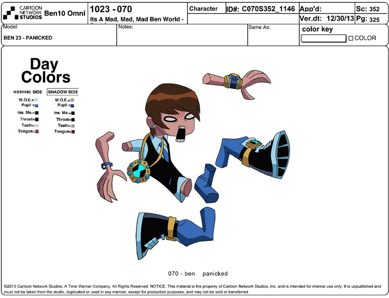 ben 10 omniverse young ben character sheet