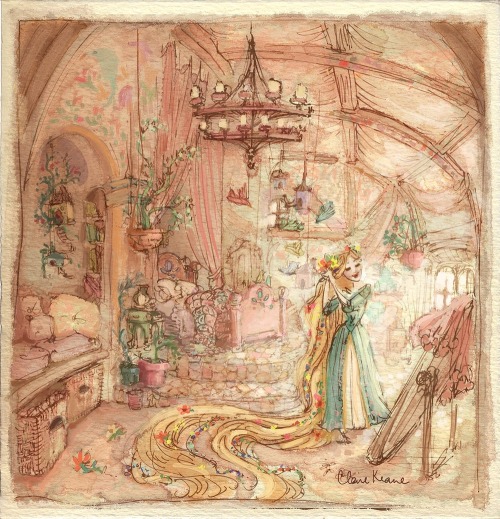 disneyconceptsandstuff:Visual Development from Tangled by...