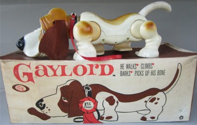 vintage gaylord walking dog