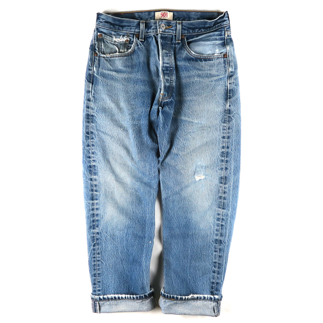 levi's original 501 button fly jeans