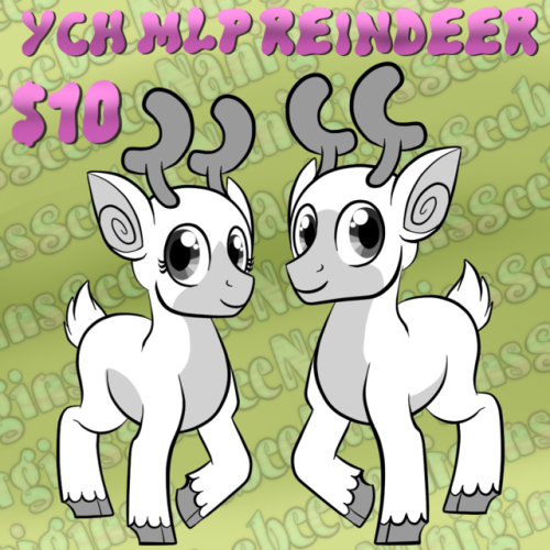 seebeenanigins:- The YCH’s are $10, each will have a...