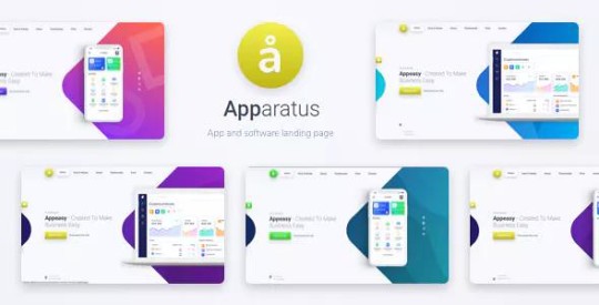 Apparatus v1.5.1 – A Multi-Purpose One-Page Landing Theme Nulled