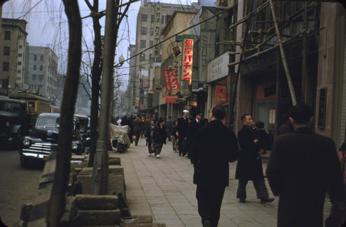 s-h-o-w-a:Tokyo street scenes, 1954