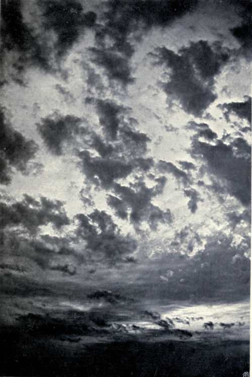 nemfrog:Alto-cumulus castellatus fractus at sunset.  Cloud...