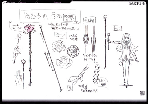 homurahyakuya:Official Character Design of Madoka Kaname,...