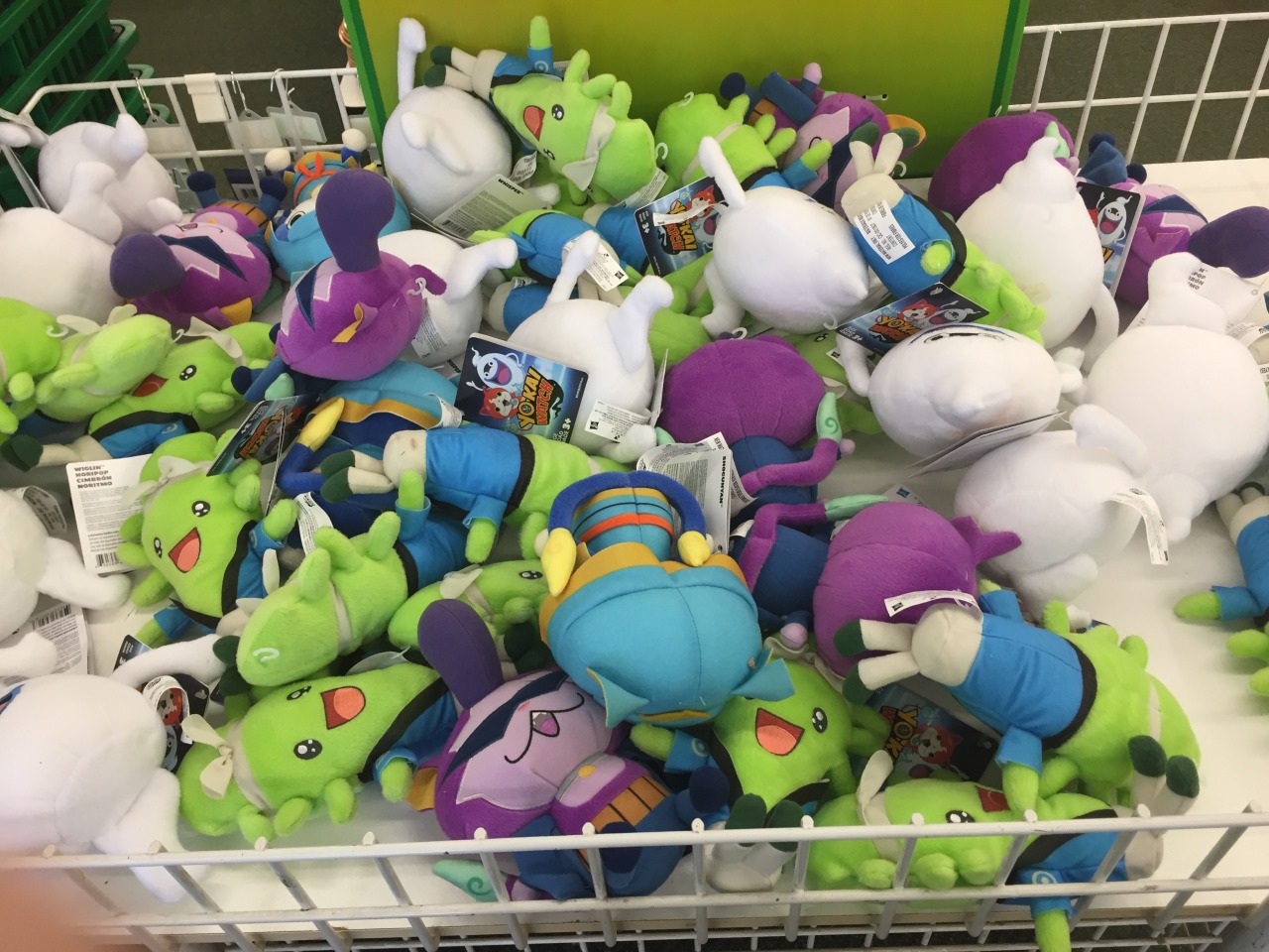 dollar store stuffed animals