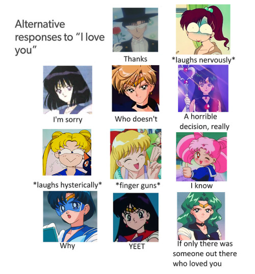 alternative responses to i love you meme | Tumblr