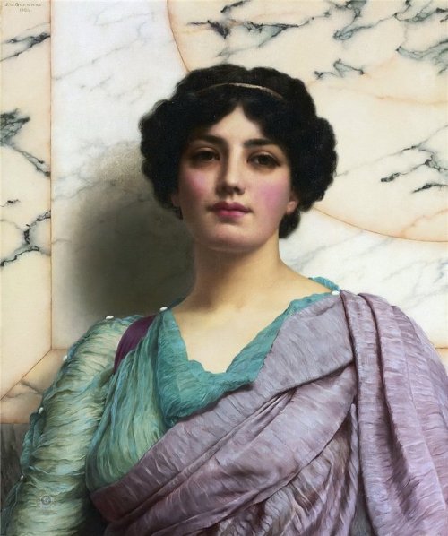 loumargi:John William Godward (English, 1861-1922)