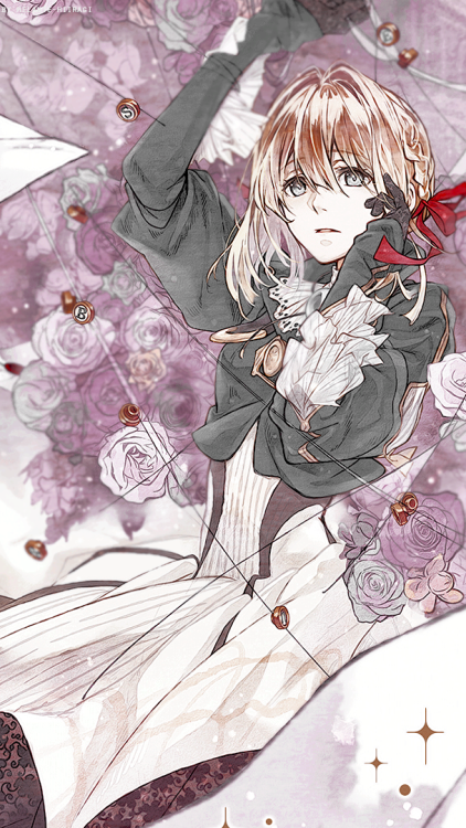 melanie-hiiragi:Violet Evergarden — Phone Wallpapers (608...