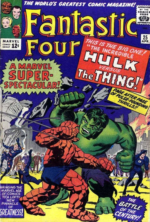 comicbookcovers:Hulk Vs Thing