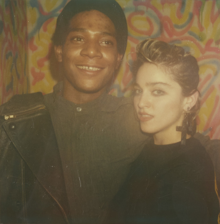 jean michel basquiat and madonna while they were #jean michel basquiat ...