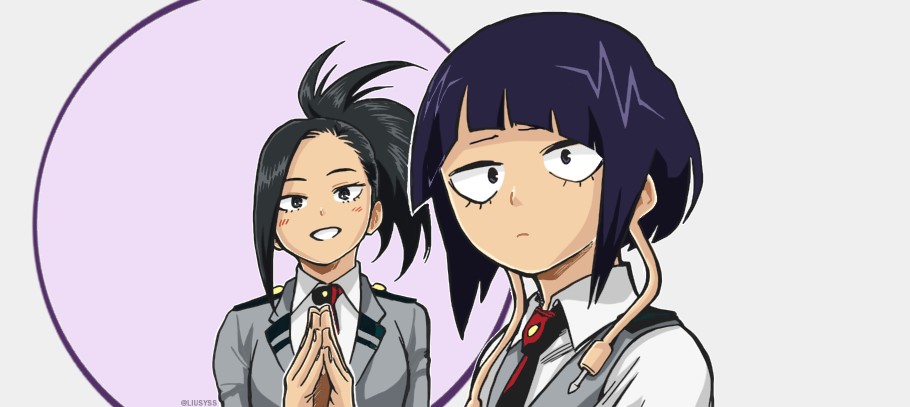 Go Beyond!! Plus Ultra!! — liusyss: Momo and Jirou in chapter 169 ♕ ♕ [+]