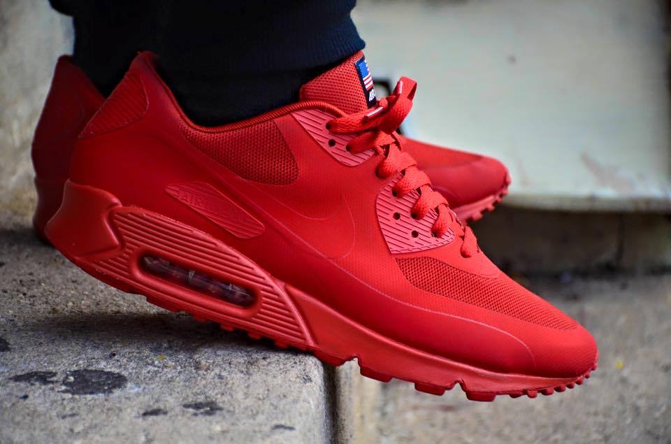 Nike Air Max 90 Hyperfuse ‘Independence Day’ Red... – Sweetsoles ...