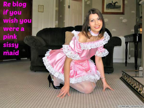 evieslut87:sissy-maid-toby:Yes I would love itWhatever...