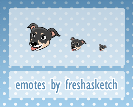 some emotes I made for people on twitter :)