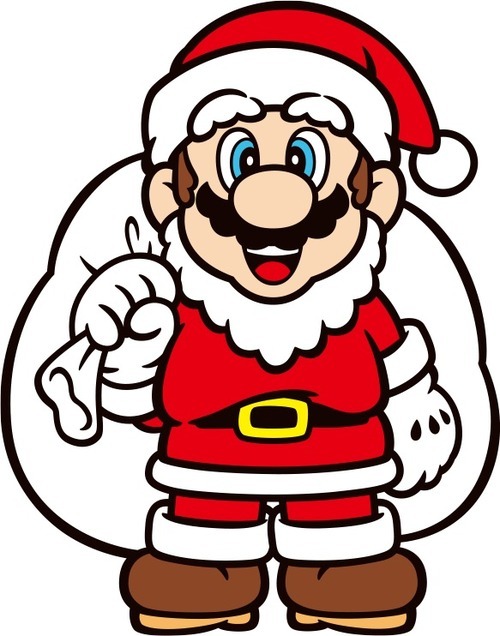 mario christmas hat