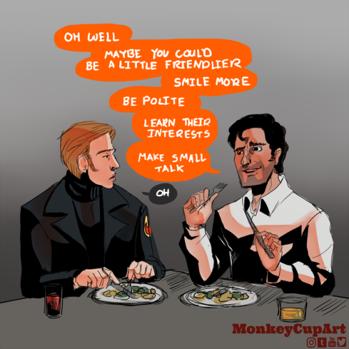 monkeycup:More Defected Hux, it’s been a whilein which Hux is...