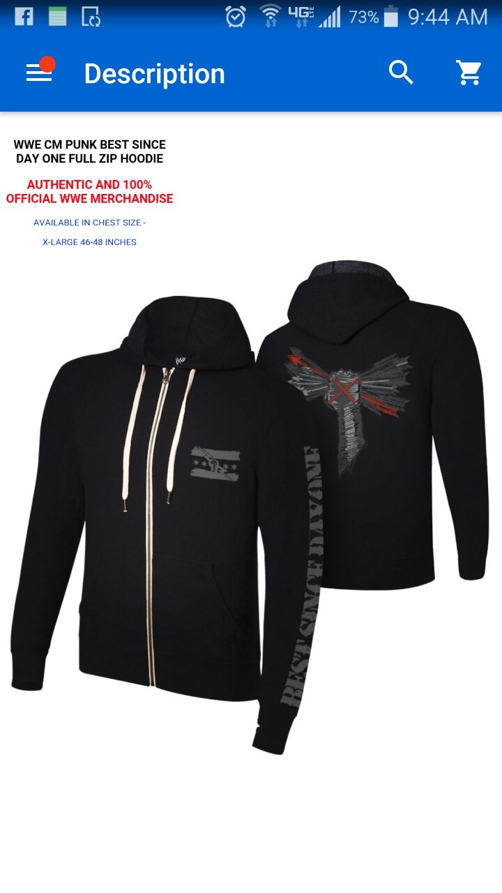 cm punk hoodie aew