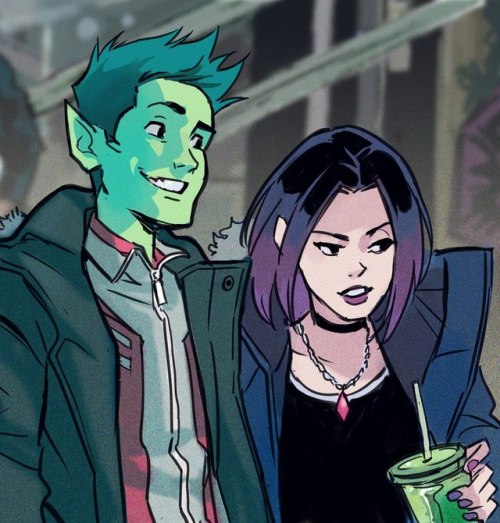 raven and beast boy on Tumblr