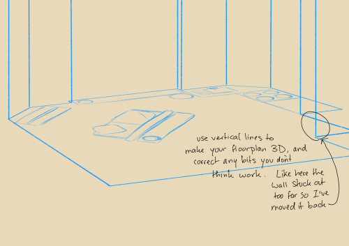 sekajiku:in response to an ask about how i do rooms! here you...