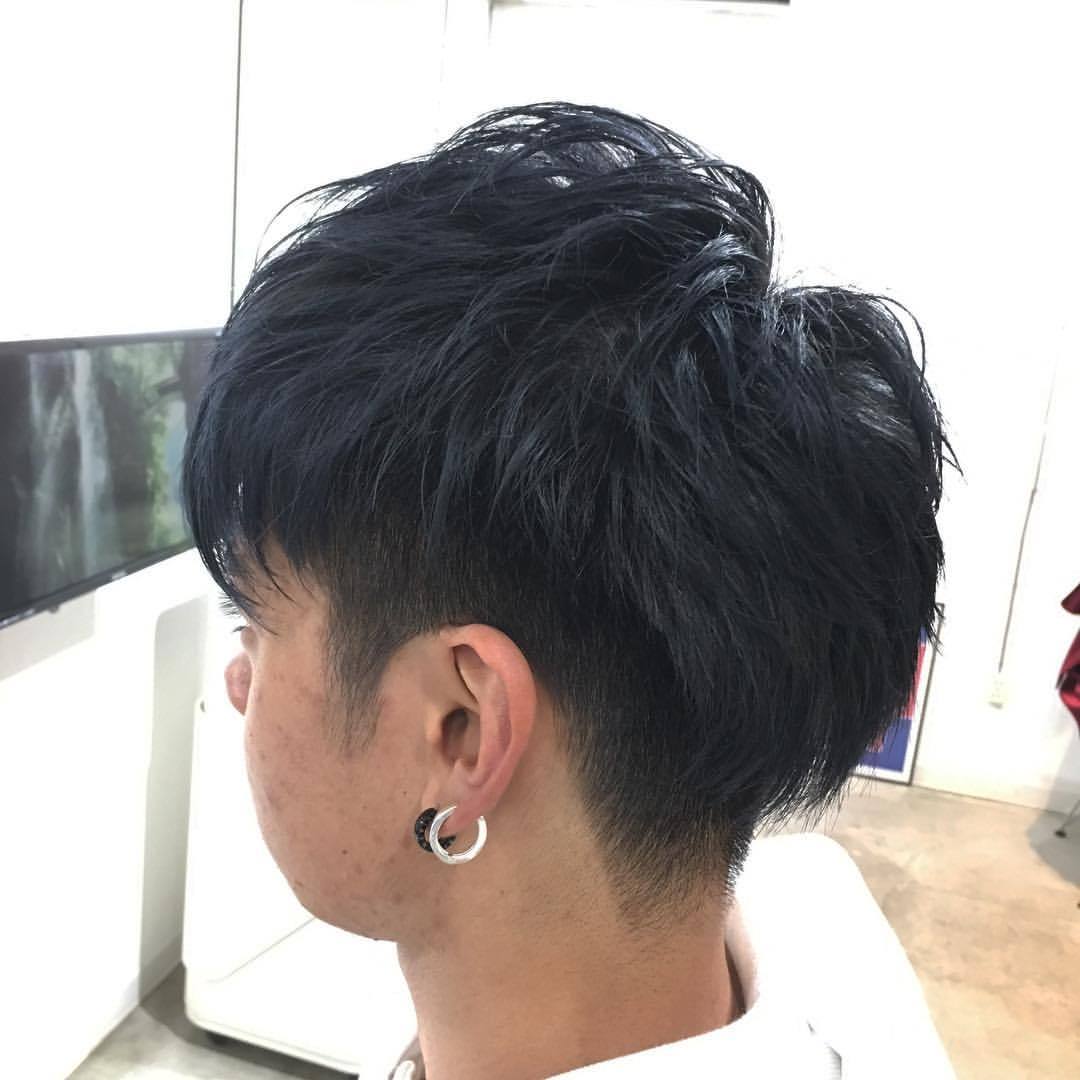 3 さん 鳥取市の美容室 美容院 初めてのヘアカラーが青なお客様