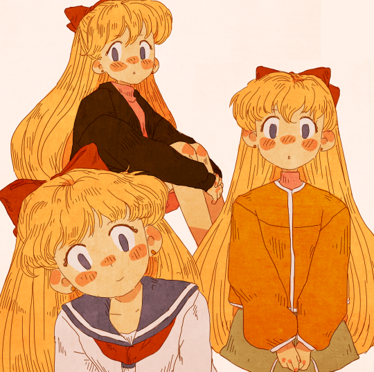 i used to draw sailor venus all the time as a kid!! i should draw them all transformed now as well