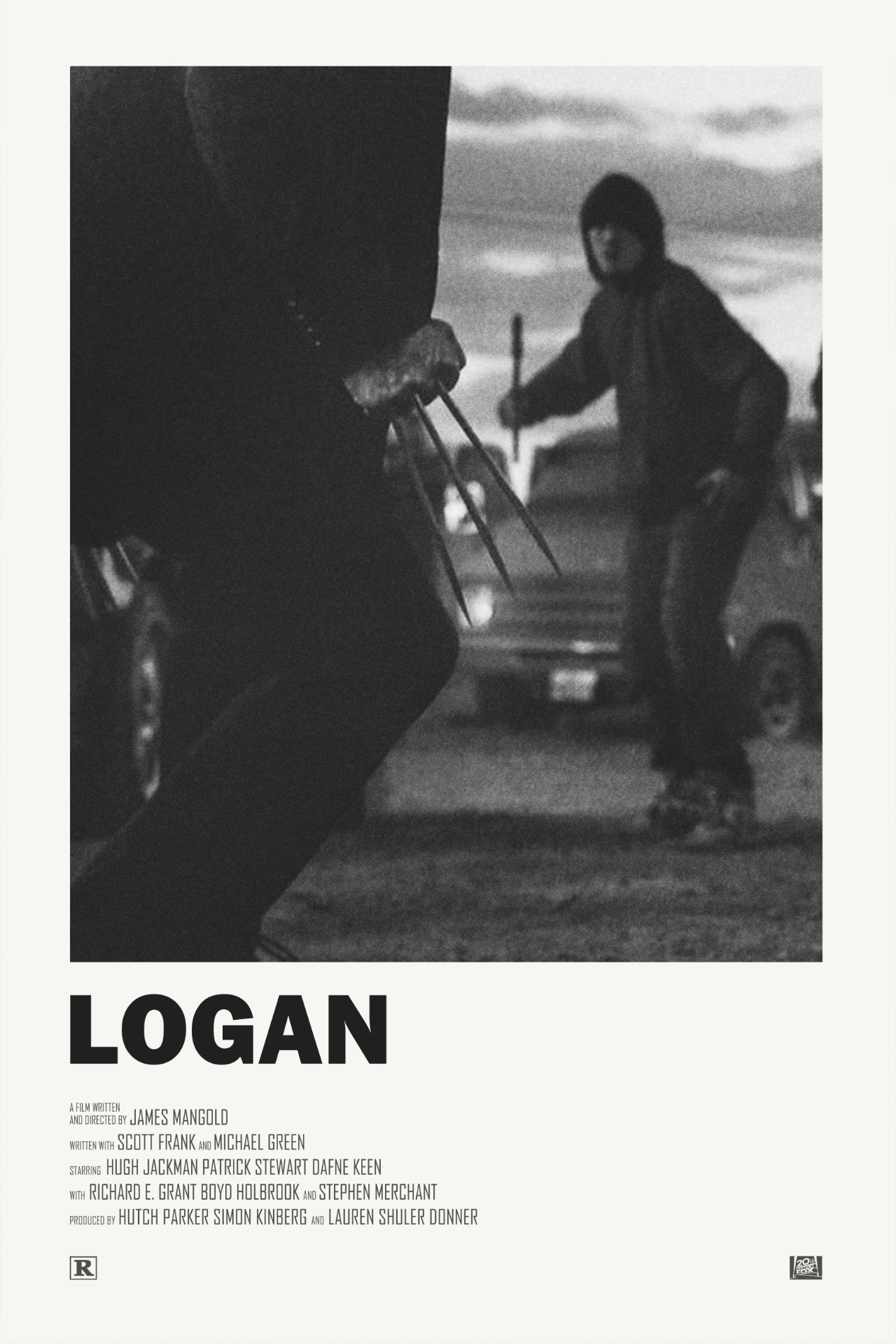 Logan alternative movie posters celebrating the blu ray release