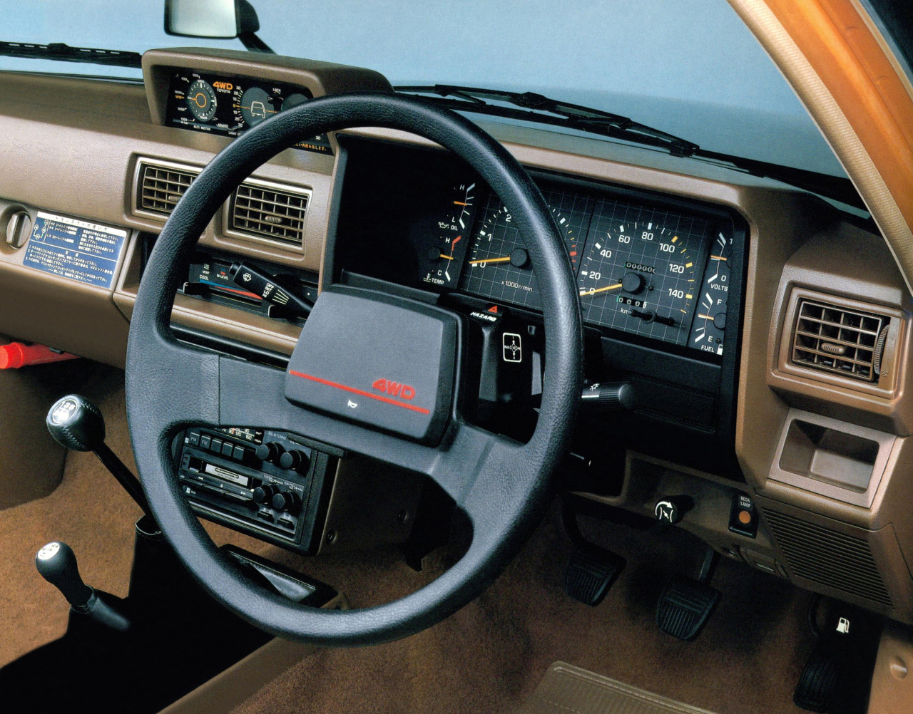 Car Interiors 1984 Toyota Hilux Surf