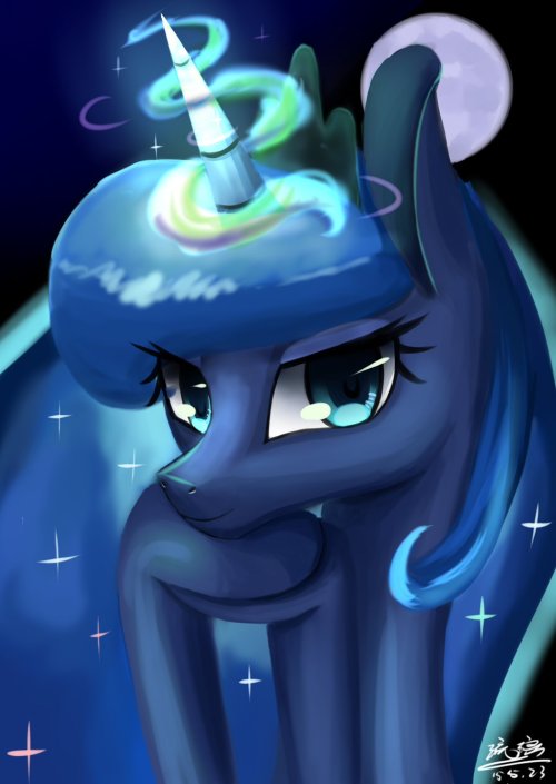 judhudson:Luna by 17Lu-Li