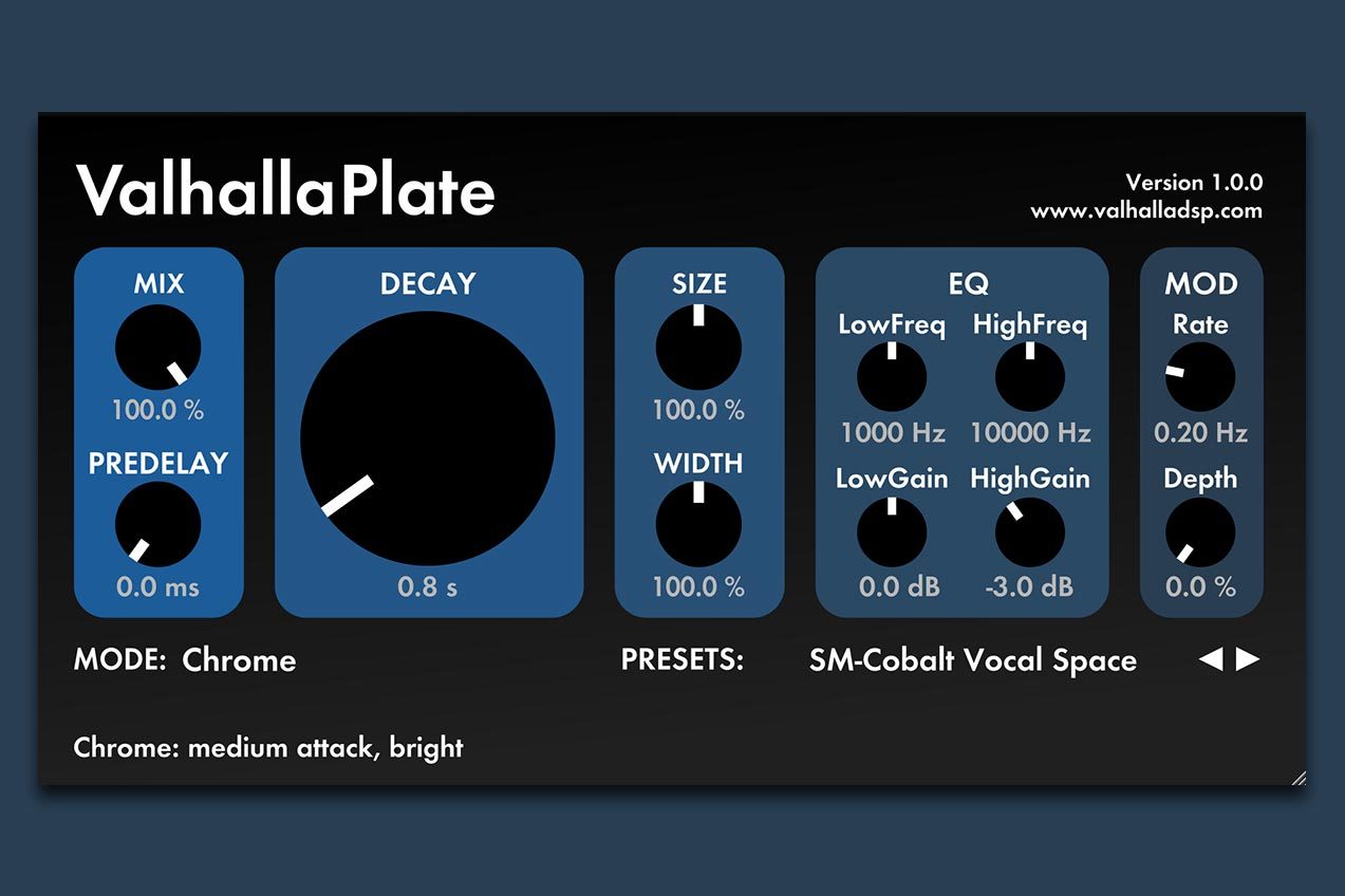 Valhalla Plate 1-5-0-25 VST-RTAS-AAX-AU WIN-MAC x86 x64 Valhalla Plate 1-5-0-25 VST-RTAS-AAX-AU WIN-MAC x86 x64