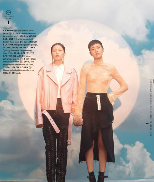 driflloon:yudu zeng and sohyun jung for barney’s new york