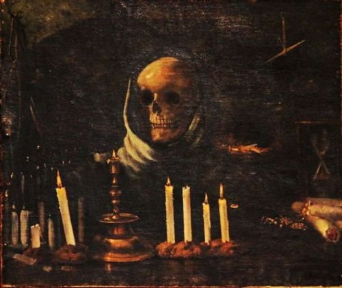 ritualcircle:Otto Goldman - Death (1887)