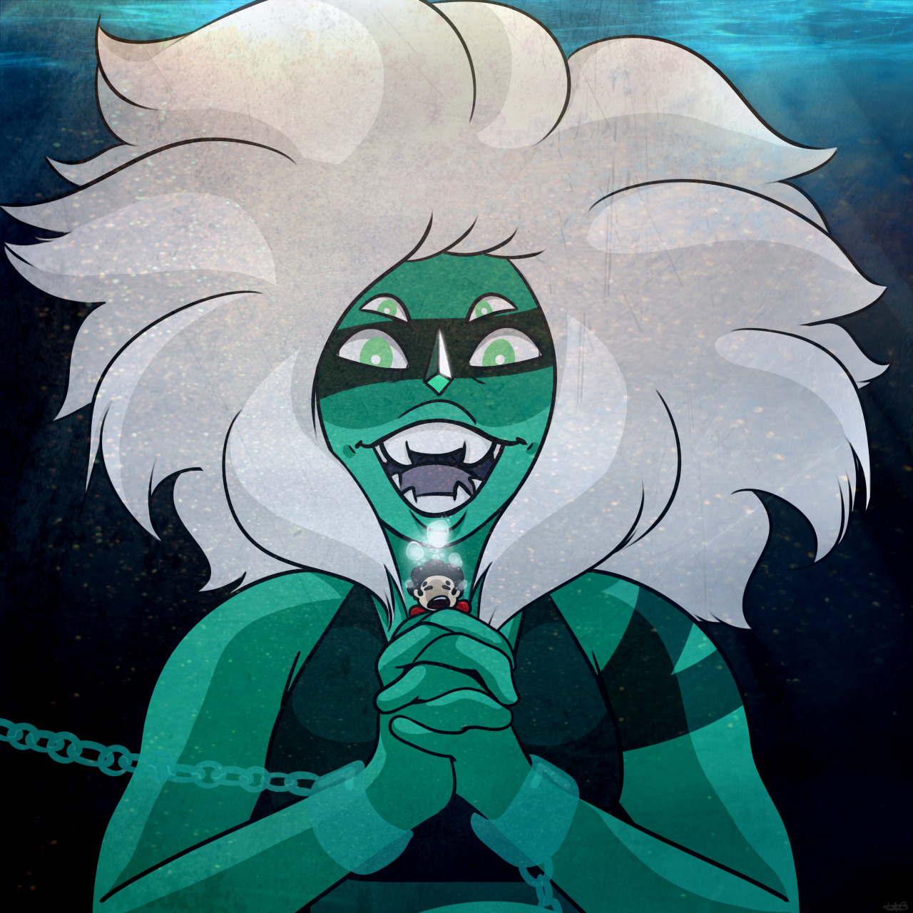 “Gotcha
”
l really wanted to draw Malachite after the newest episode