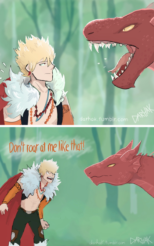 dragon!kirishima on Tumblr