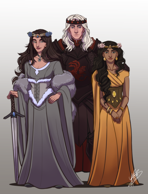 best9 best92018 illustration meet the artist artists on tumblr asoiaf d&d game of thrones house targaryen dragons