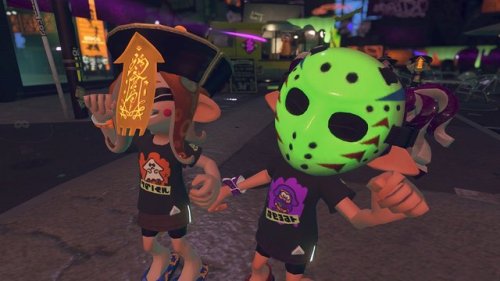 pink-inkling:Some screenshots from SplatoonJP showing off 4 new...