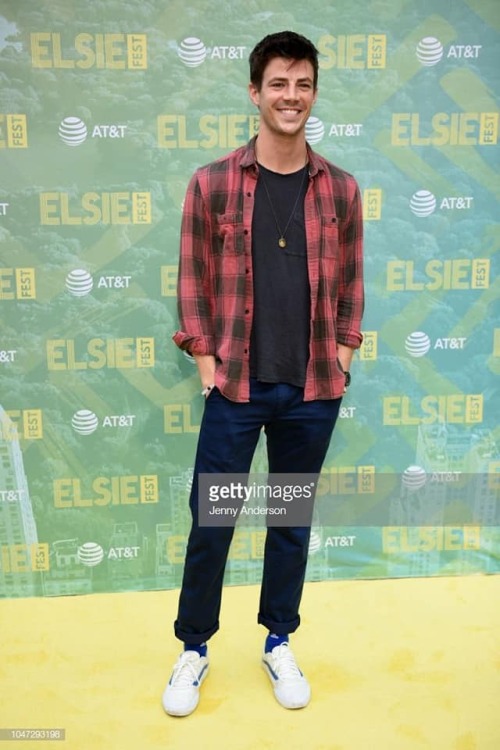 gold-standard-westallen:Grant Gustin at NYC Elsie Fest...