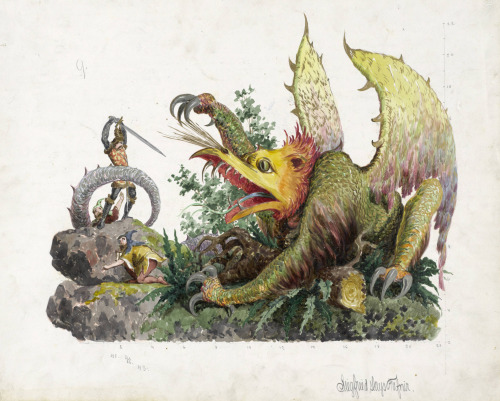 thatsacooldragon:Float designs, 1888-1904The Krewe of...