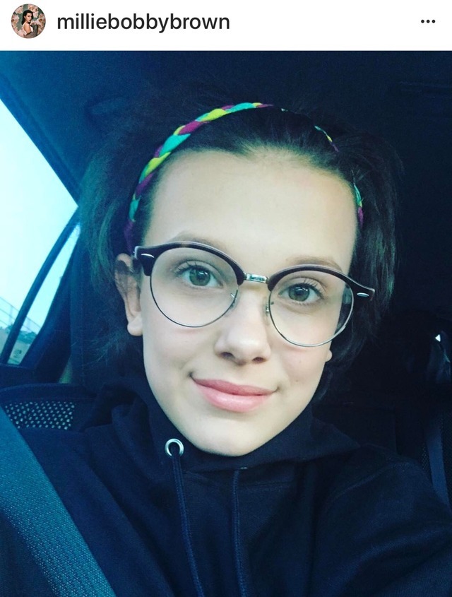 Millie Bobby Brown — She works glasses really well👓👓