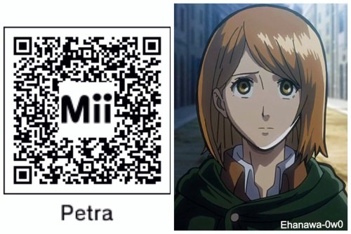 最新のhd Anime Nintendo 3ds Mii Qr Codes アグアウェも