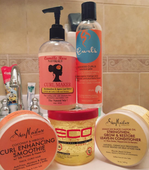 Natural Hair Divina Holy Grail Wash N Go Products For My