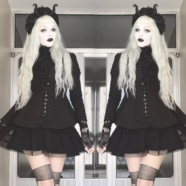 Victoria Lovelace: #outfit #ootd #goth #gothic #gothgoth #gothmakeup...