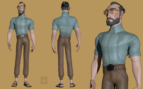 shadowbeneathlondon:Here’s a better look at the fan art model of...