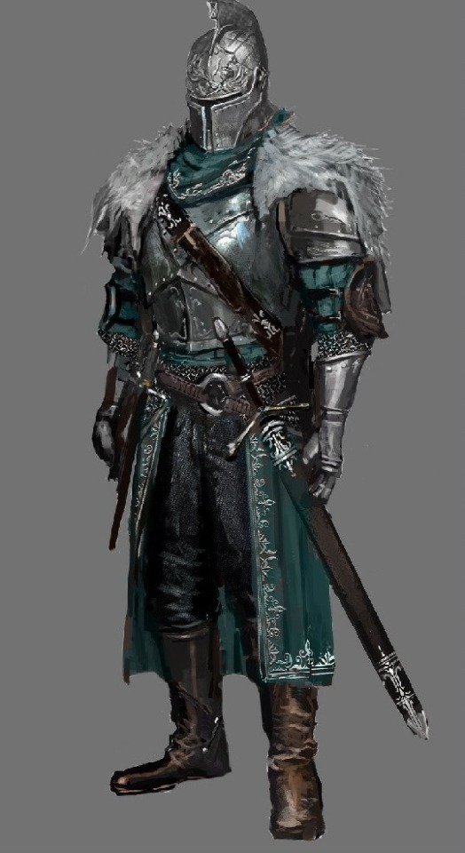 Dark souls elite knight set