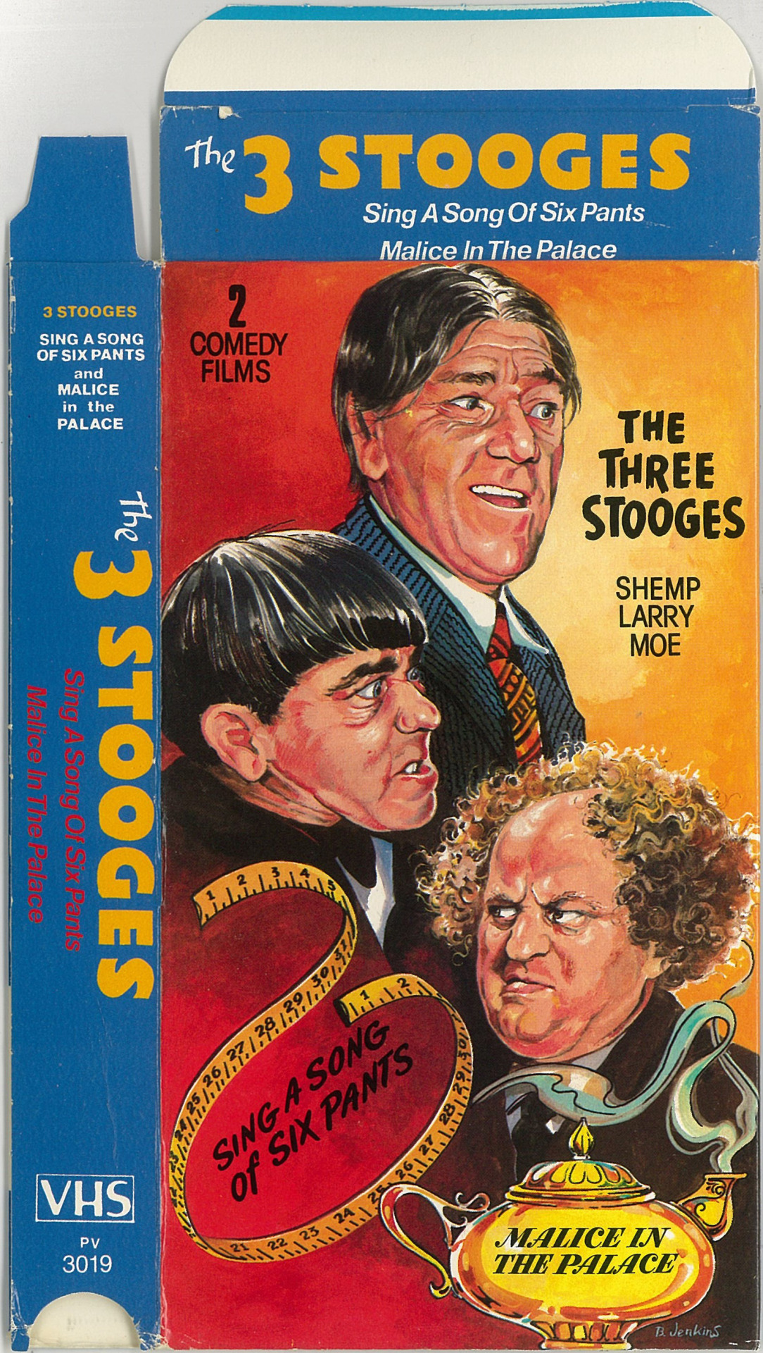 The VCR from Heck, THE THREE STOOGES #3019 - Sing a Song of Six Pants...