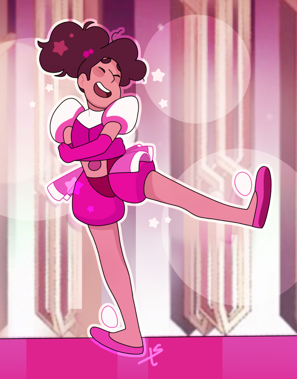 A Stevonnie redraw from today’s episode 💖 Happy 2019 everyone!!