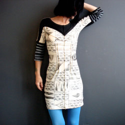 Handmade Hand Printed Clothing by iheartfink on...