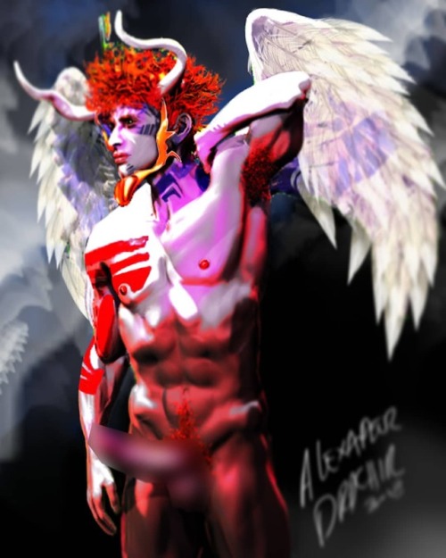 LUCIFER final censorship version BY Richard Alexander3D model...