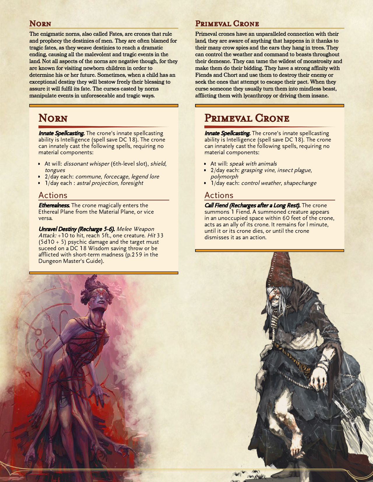 Dnd 5e Homebrew — Book Of Beautiful Horrors By Regerem 2998